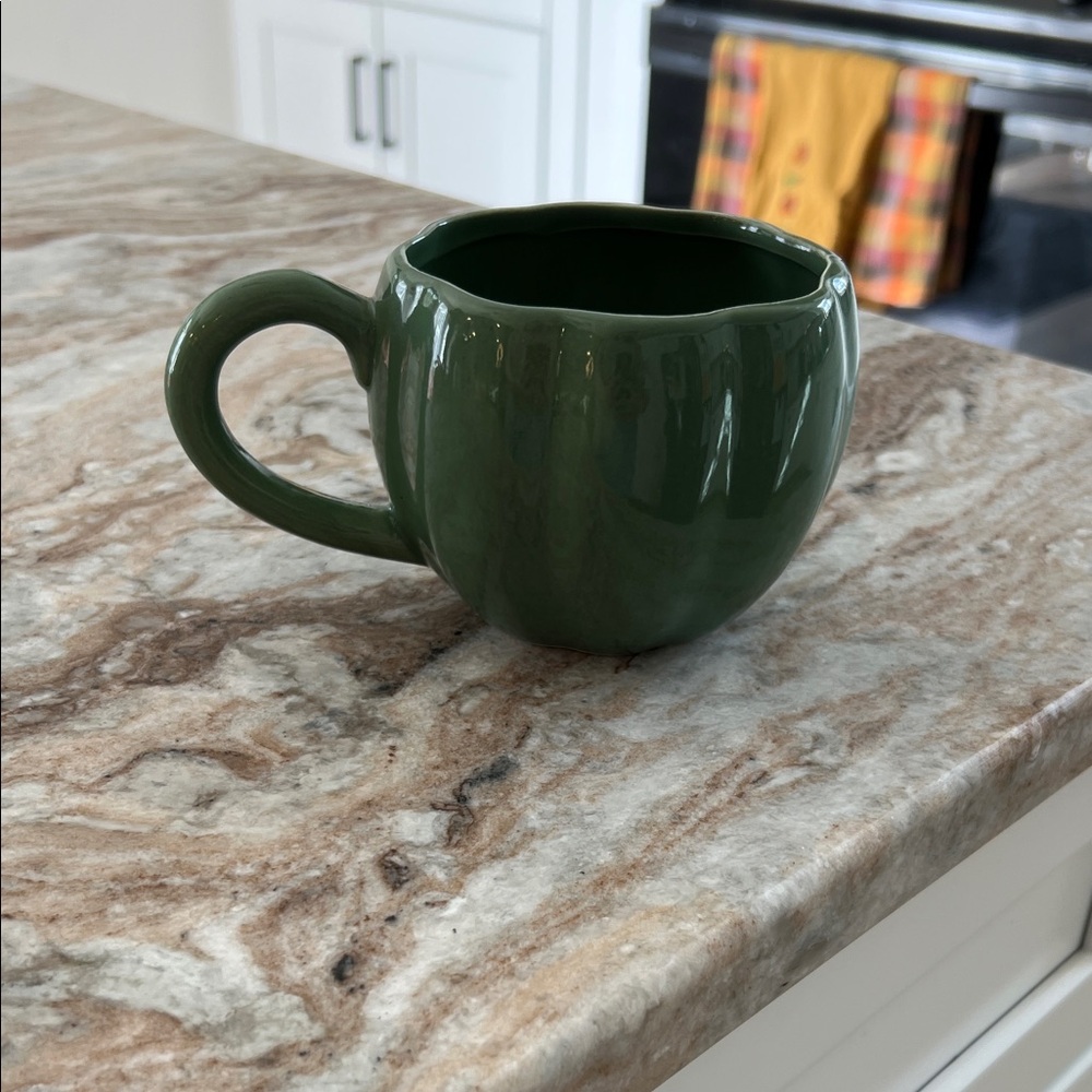 Green Ceramic Mug